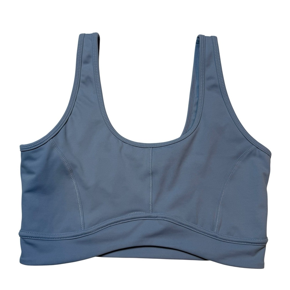 AllFenix‎ Sports Bra Women's L Blue Gray Athletic Yoga Activewear Crop